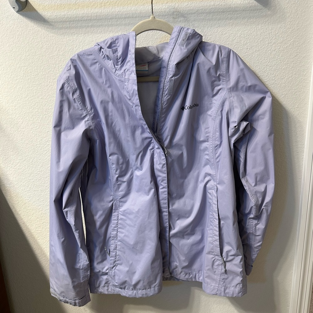 Columbia Lavender Windbreaker - Size L